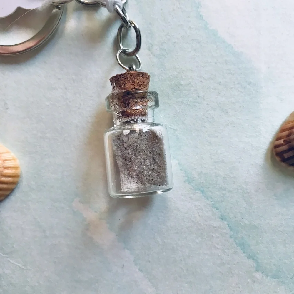 Handmade Shell art keychains